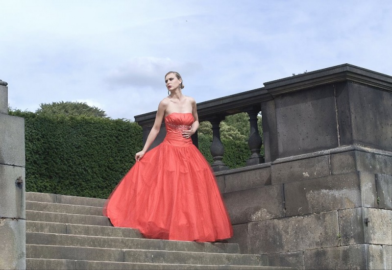 Female model photo shoot of Rachael Amy Benham in Yorkshire Sculpture Park