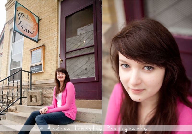 Female model photo shoot of Andrea Townsley in Downtown Cedarburg, WI