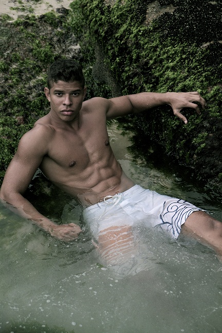 Male model photo shoot of Fernando Andre in Arpoador, Rio de Janeiro