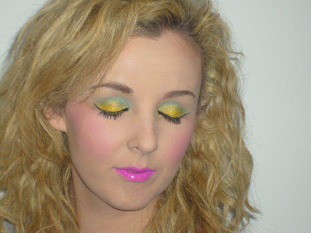 Female model photo shoot of Makeup Crazy in Galway