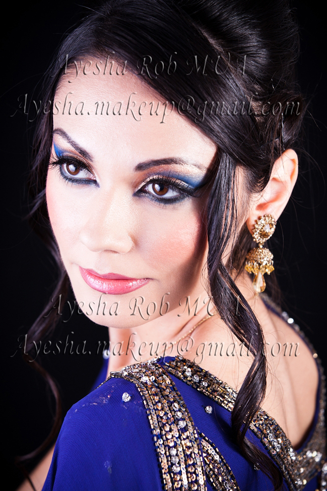 Female model photo shoot of Ayesha R Rob MUA