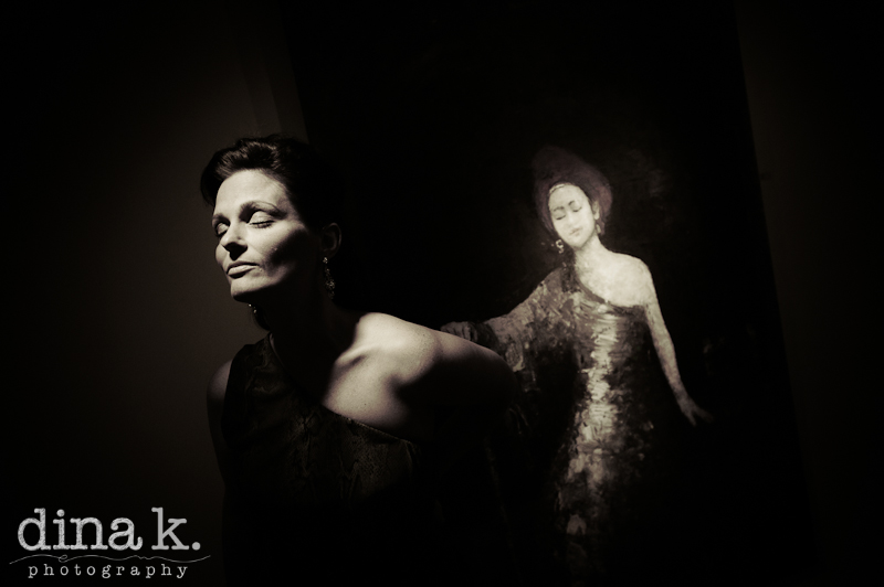 Female model photo shoot of Dina K Photography