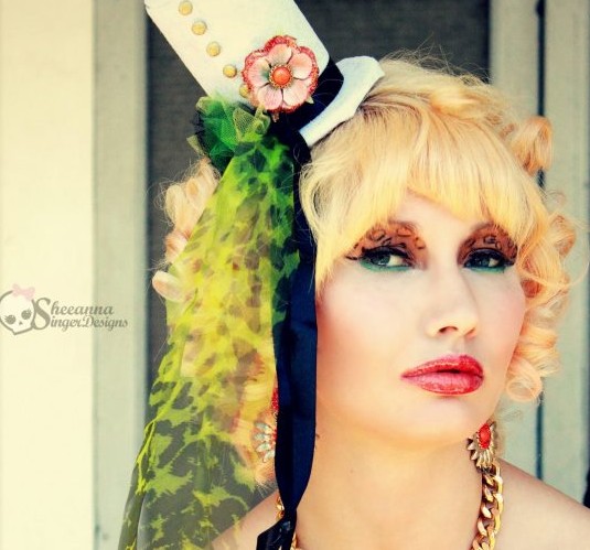 Female model photo shoot of Vintage Beauty Salon  by The Sinful Side of SSD in Pflugerville TX