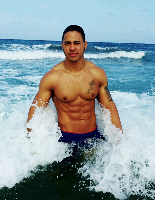 Male model photo shoot of genuwine in orlando beach