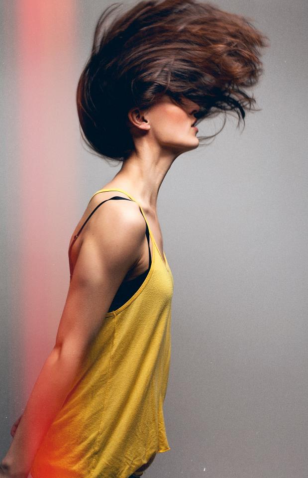 Female model photo shoot of Hair By Makeba Lindsay in Edmonton AB