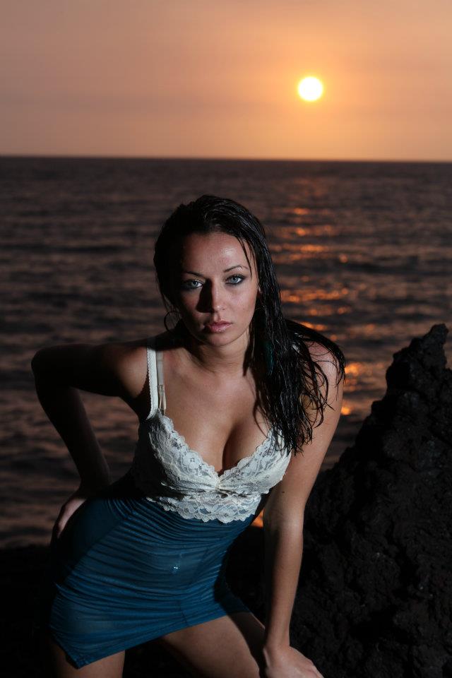 Female model photo shoot of Cherrel Riana in Big Island, Hawaii