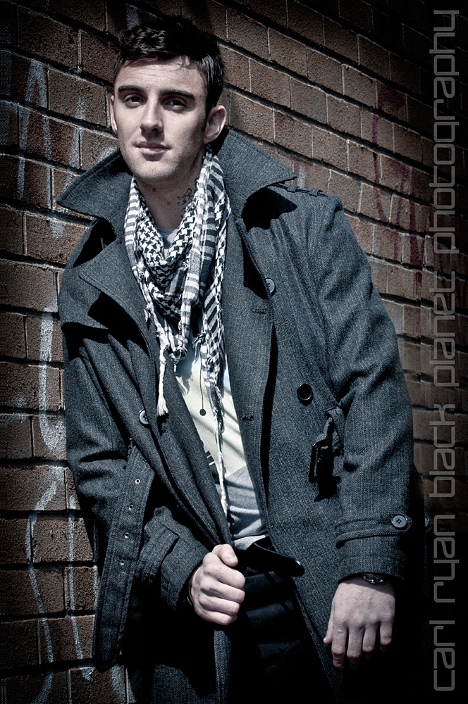 Male model photo shoot of Jamest123 by Carl Ryan