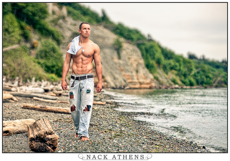 Male model photo shoot of Nack Athens and Gregor Murray in Seattle, WA