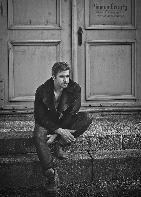 Male model photo shoot of Chris Kay in Mariannelund, Sweden.