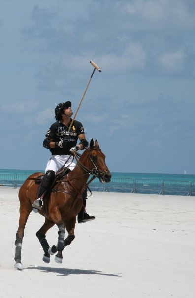 Male model photo shoot of Chris Bradley Hager in Miami Beach World Cup Polo