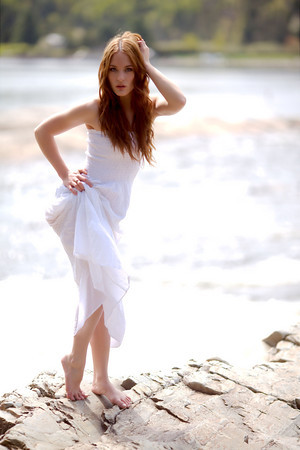 Female model photo shoot of Ms Elle Gravel by Romantic Photographic