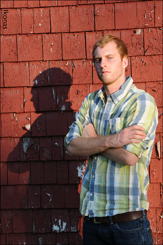 Male model photo shoot of Brandon Radar Cameron in Echo farm Lewiston, ME