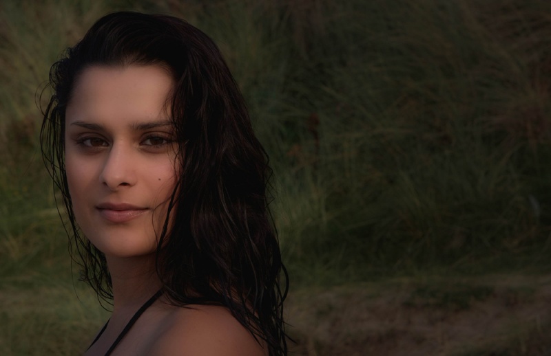 Female model photo shoot of Elle Winter in S Wales Beach