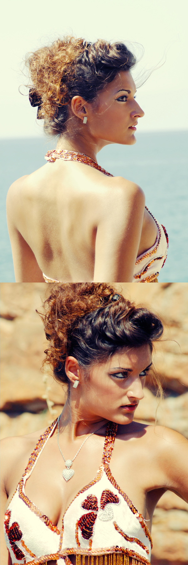 Female model photo shoot of Model Elysia in Gasispasa / Turkey