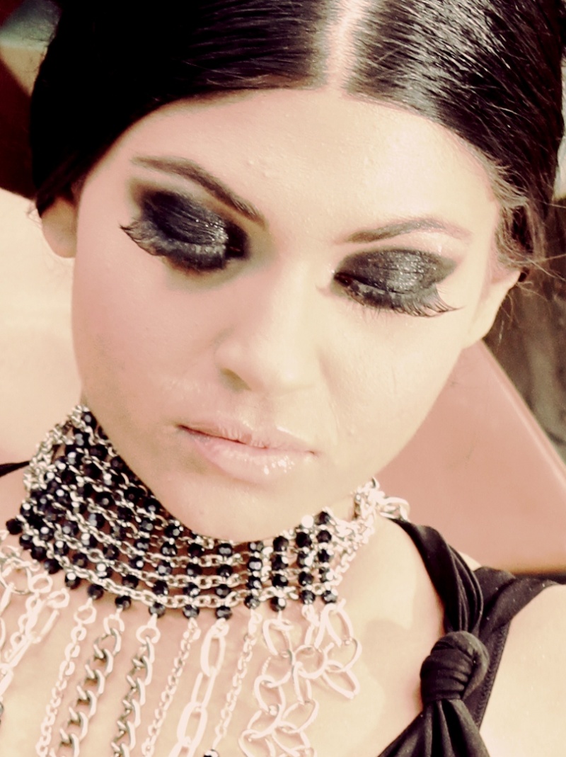 Female model photo shoot of Rachael C Makeup Artist