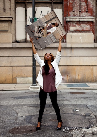 Female model photo shoot of Ciciley Fredericks in Philadelphia Alley, March, 2012