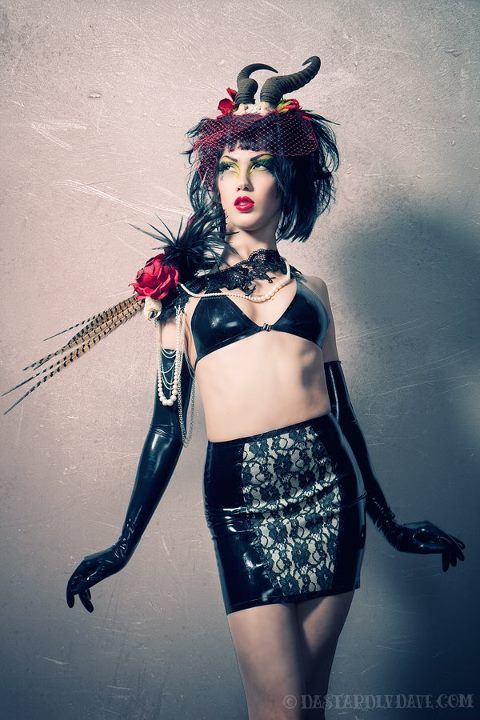 Female model photo shoot of DeathGlam