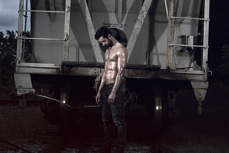 Male model photo shoot of J Abrams
