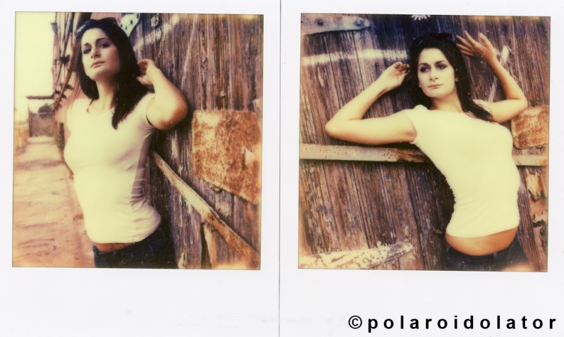 Male and Female model photo shoot of polaroidolator and Holley Marie in San Antonio, TX