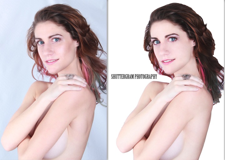 Female model photo shoot of Shuttergram Retouching