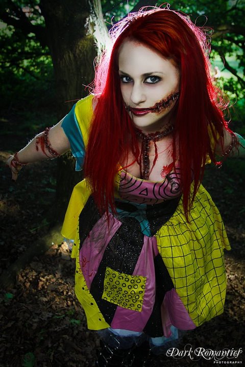 Female model photo shoot of xAlison Wonderlandx by Dark Romantics  in Halloween town 