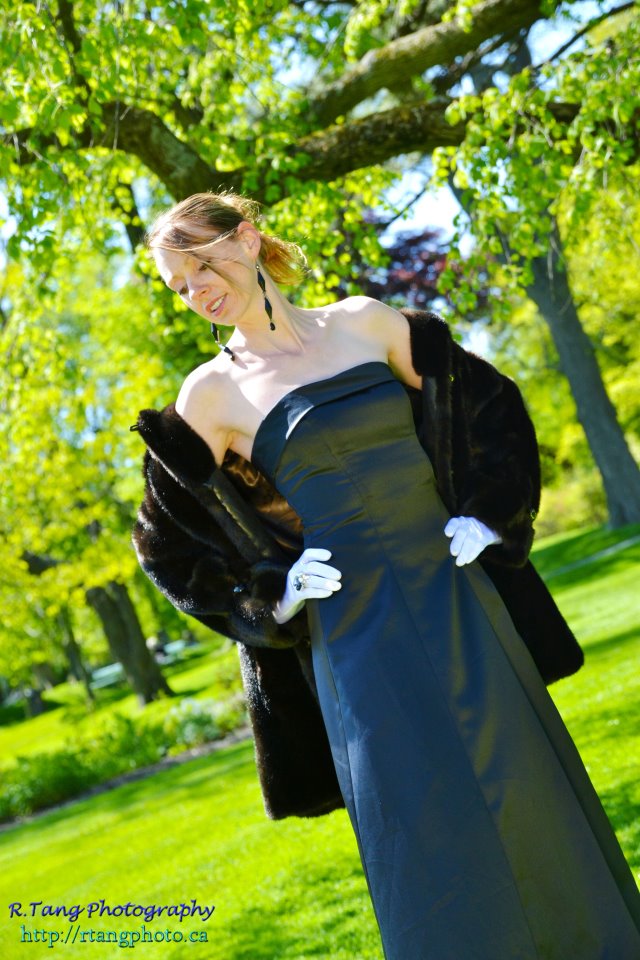 Female model photo shoot of Maria Murphy in Public Gardens Halifax NS