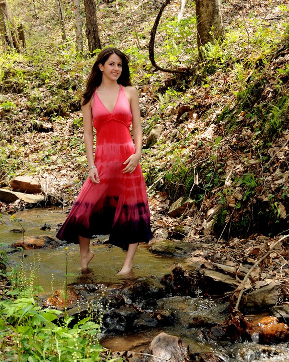 Female model photo shoot of Desiree Dworkin in Near Cherokee, North Carolina