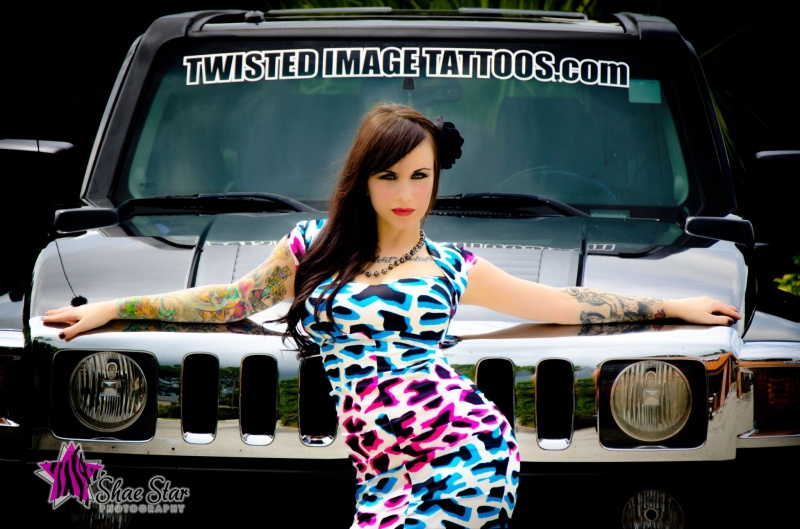 Female model photo shoot of Mrs Doom in Twisted Image Tattoos - Port St Lucie, FL