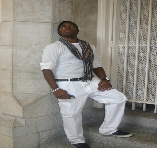Male model photo shoot of Andre Dobbs Photography in Chicago Old Water Tower Building
