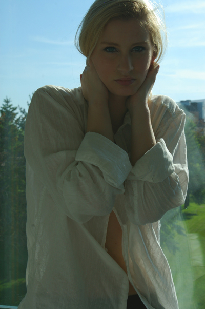 Female model photo shoot of Nicole LePage by Brooklyn BlackAndWhite