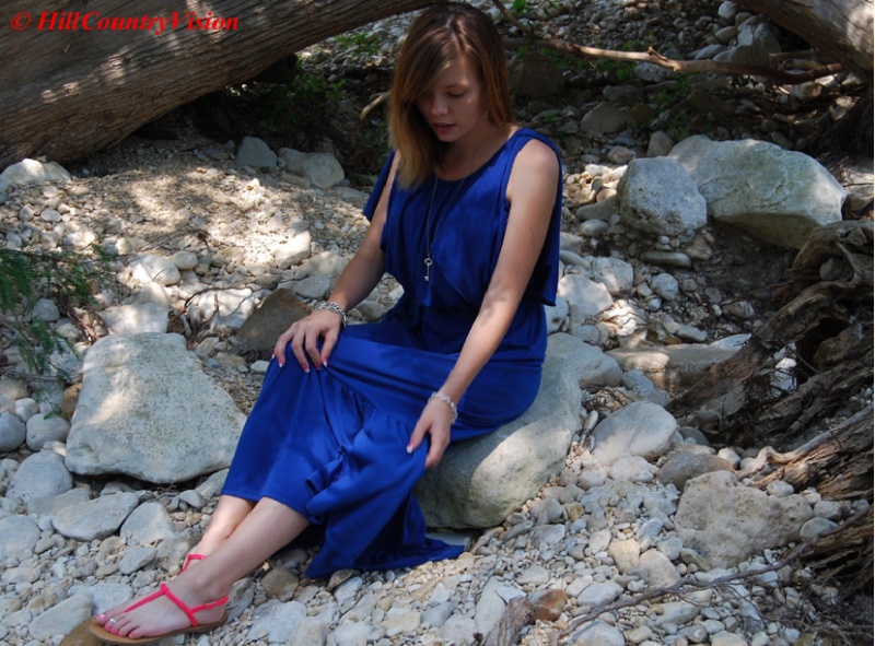 Female model photo shoot of Calli M by Hill Country Vision in Guadalupe River, Texas
