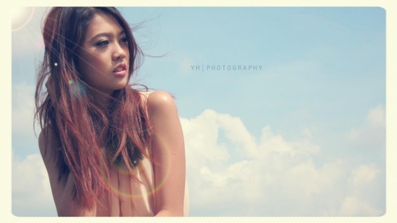 Female model photo shoot of H Pei Ling