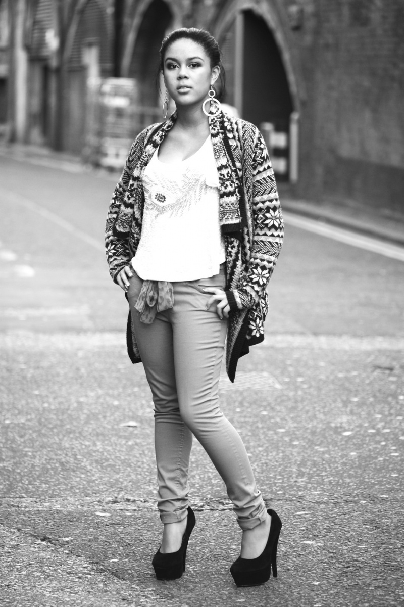 Female model photo shoot of Tanisha Barrett in london