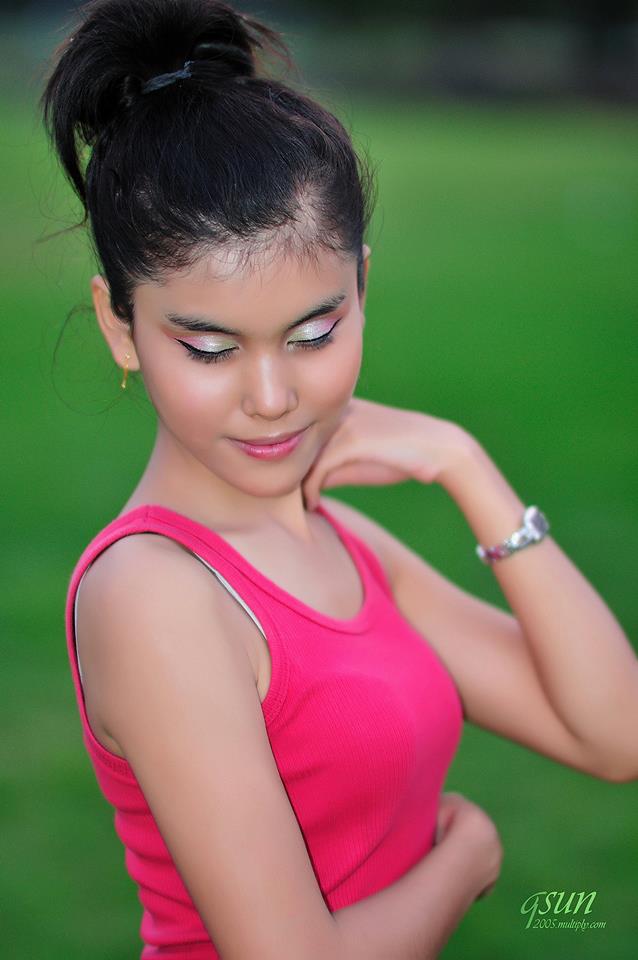 Female model photo shoot of gift savitree in bkk