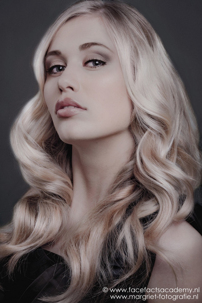 Female model photo shoot of Marike van der Schaaf in facefactsacademy