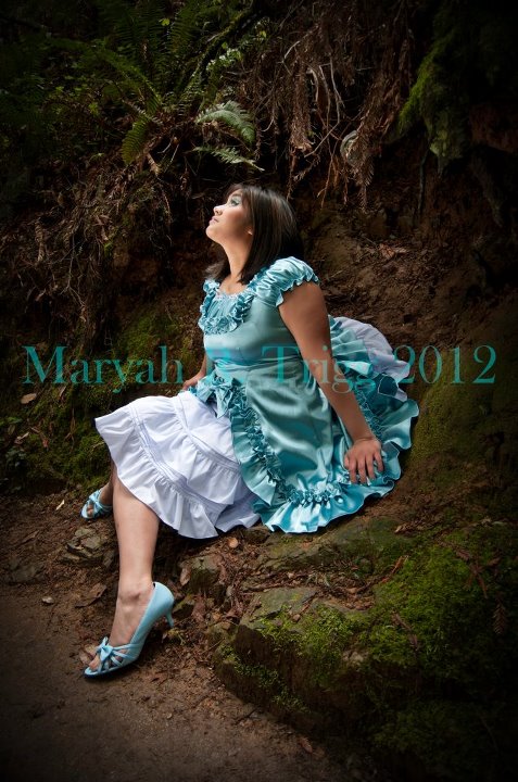 Female model photo shoot of Maryah Trigg  in Muir Woods National Monument, makeup by Brittany Gail