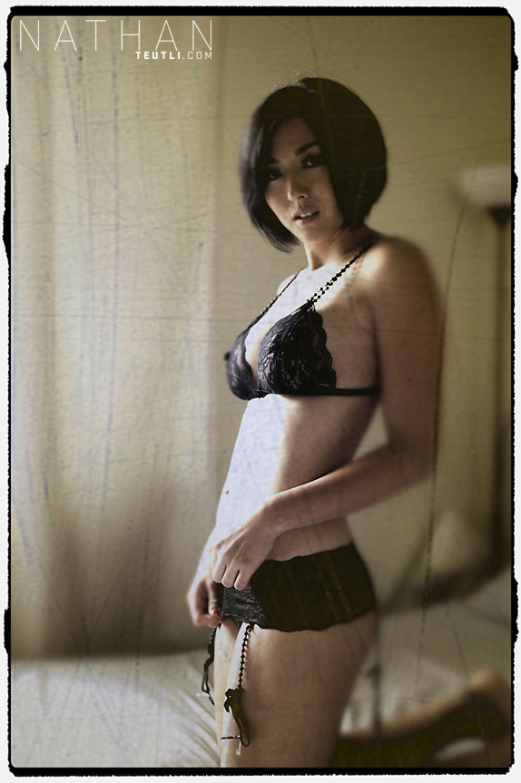 Female model photo shoot of Nana Okada by Nathan Teutli