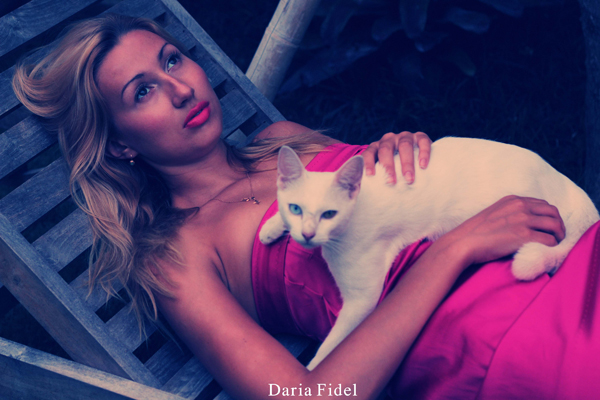 Female model photo shoot of Daria Fidel in Bali