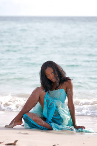 Female model photo shoot of Christen Lassiter in NIKKI BEACH