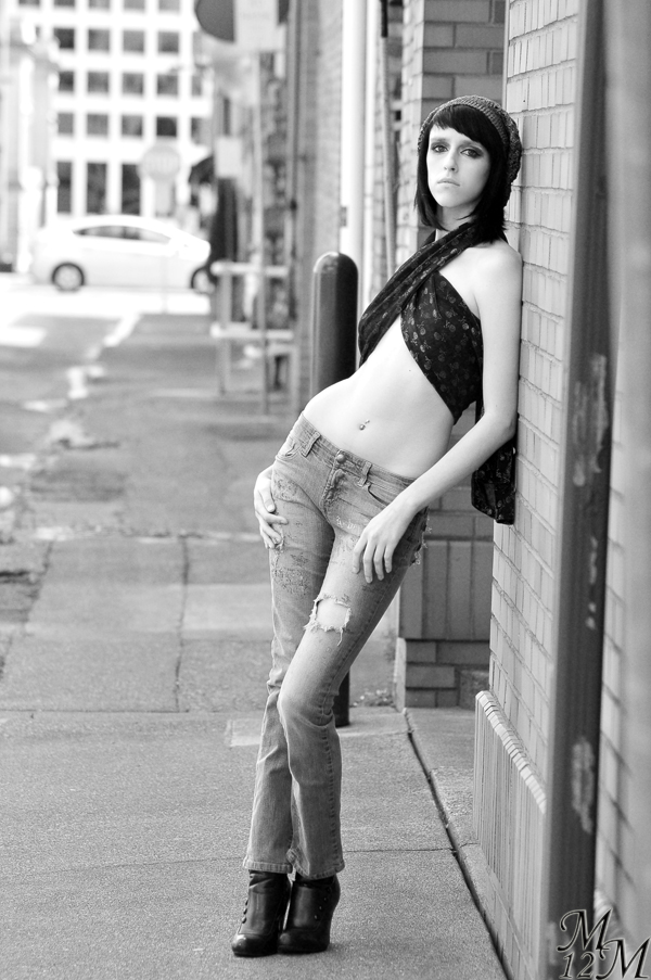 Female model photo shoot of RosettaLove by Micheal Miller