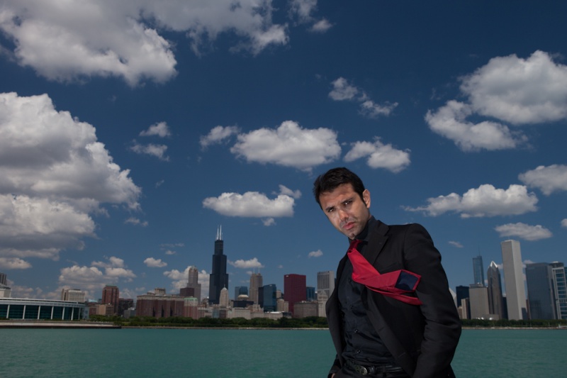 Male model photo shoot of Marius Prundu in Chicago