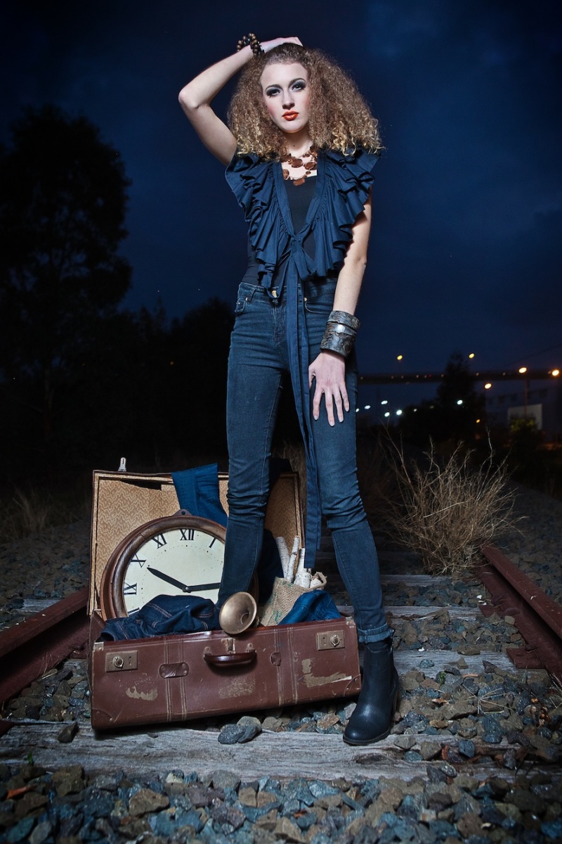 Female model photo shoot of Camille Braganca in Port Melbourne