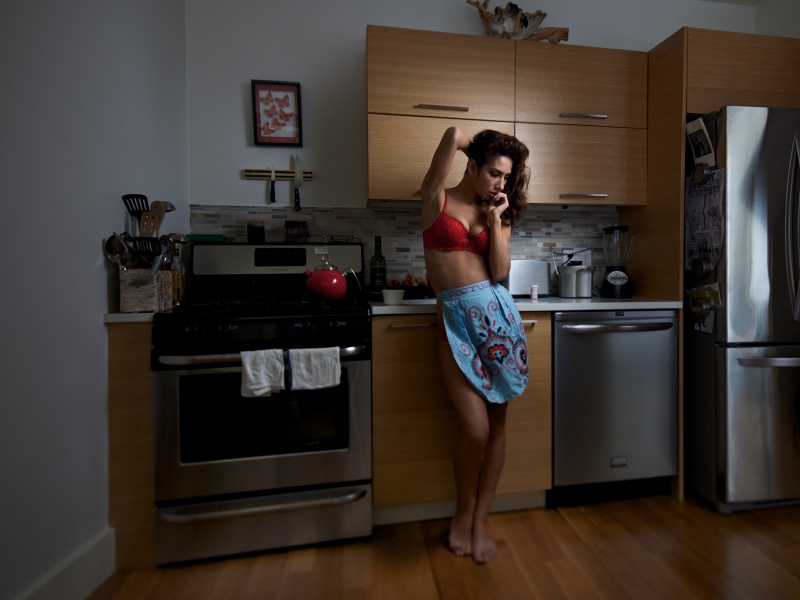 Male and Female model photo shoot of Cesar Arredondo  and SA_NYC