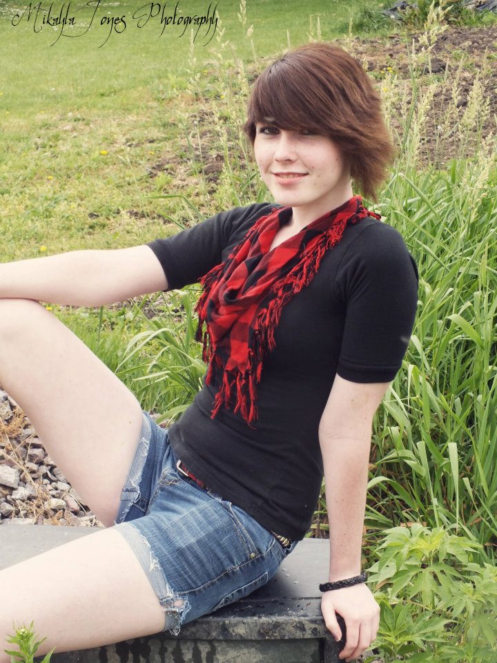 Female model photo shoot of Eris Lynn in Marengo, Iowa