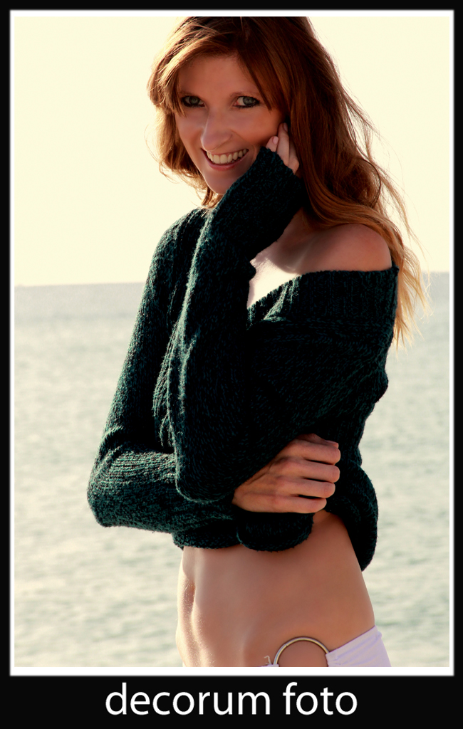 Female model photo shoot of Sandy R by Miami-Mark in Miami Beach