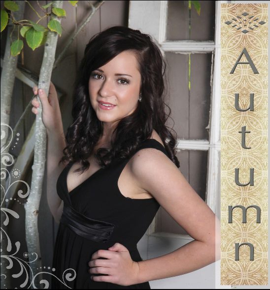 Female model photo shoot of Autumn Leav