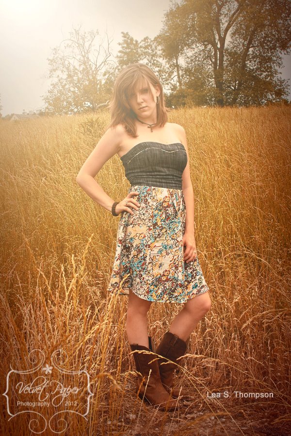 Female model photo shoot of Erin Brooke L by Velvet Paper Photo