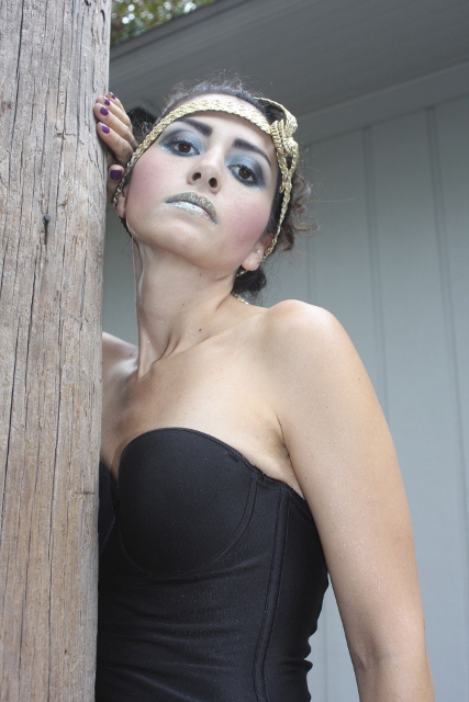 Female model photo shoot of Mariana Vergara by Ambi Molina, makeup by Makeup by Mariana V