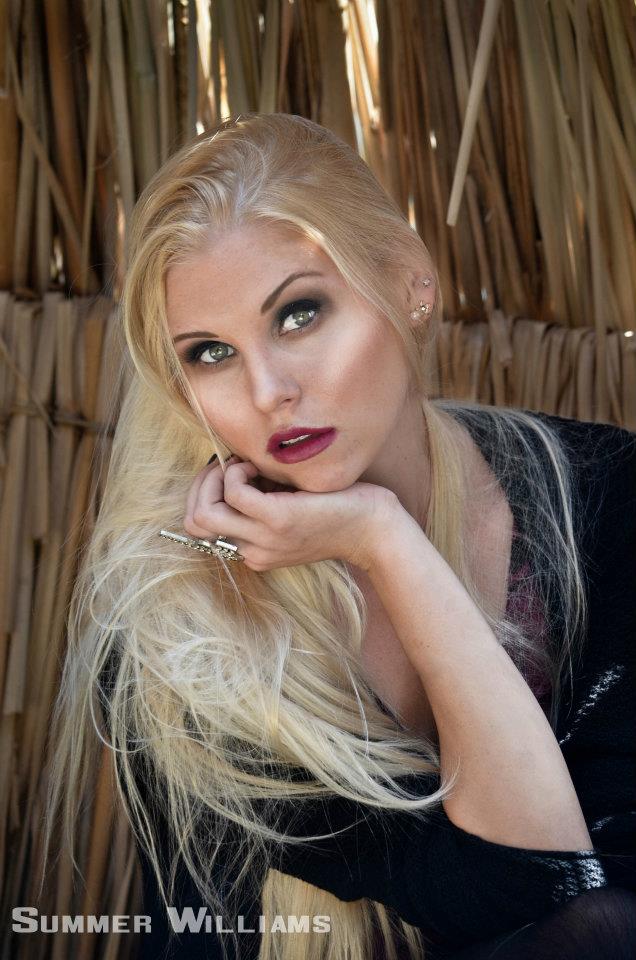 Female model photo shoot of Breanna Marie Halpin, makeup by MUA Evy Sandoval