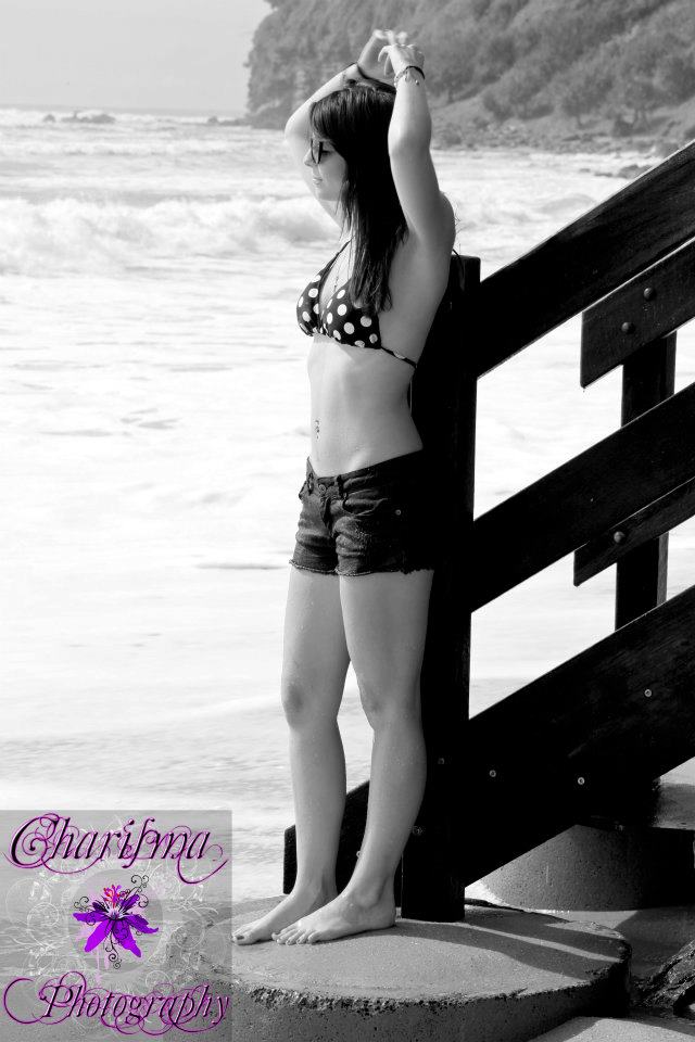Female model photo shoot of Kitty Partridge in Moffatts Beach, Sunshine Coast